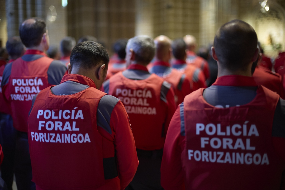El Gobierno de Navarra aplaza sine die el homenaje civil a los cinco agentes de la Policía Foral fallecidos 