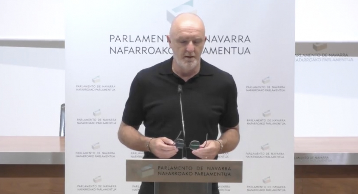 Esparza acusa a Chivite de haber "robado el derecho a la vivienda" a miles de navarros y evita hablar de una candidatura conjunta con el PP