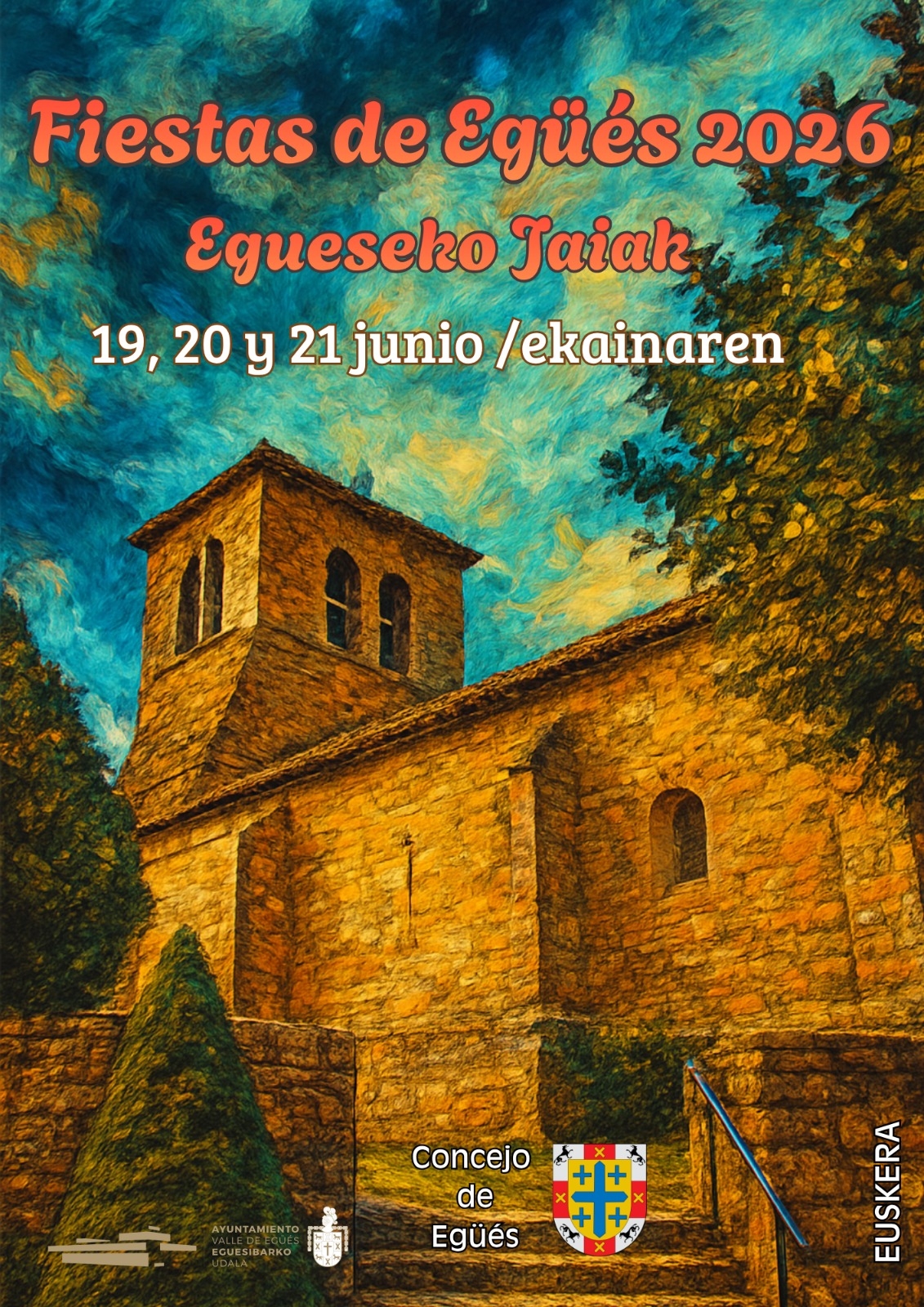El concejo de Egüés arranca este viernes sus fiestas patronales de 2026 con actividades para todos los públicos