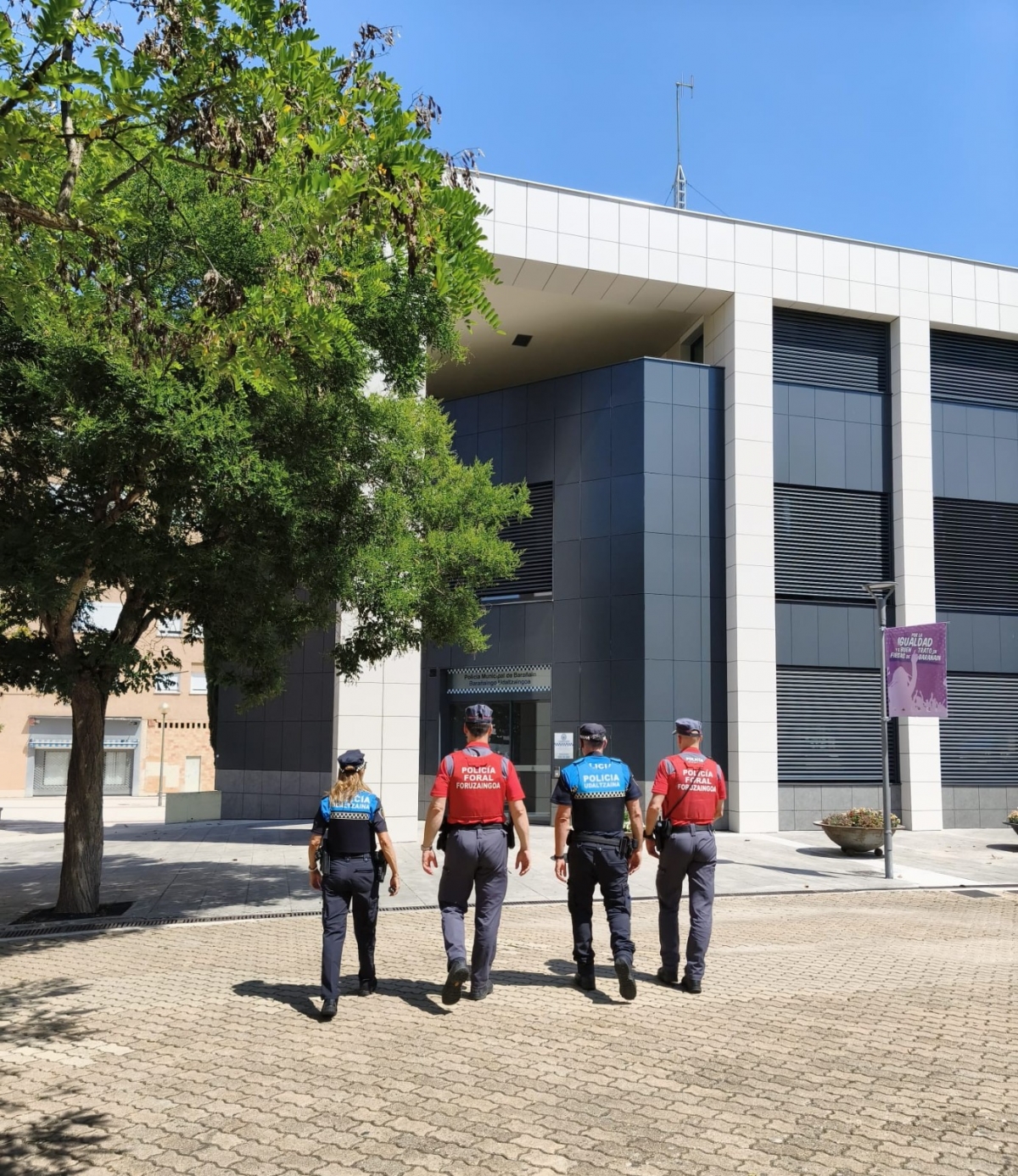  Policía Foral despliega dispositivos de seguridad conjuntos para las fiestas patronales de Orkoien, Mutilva y Barañáin