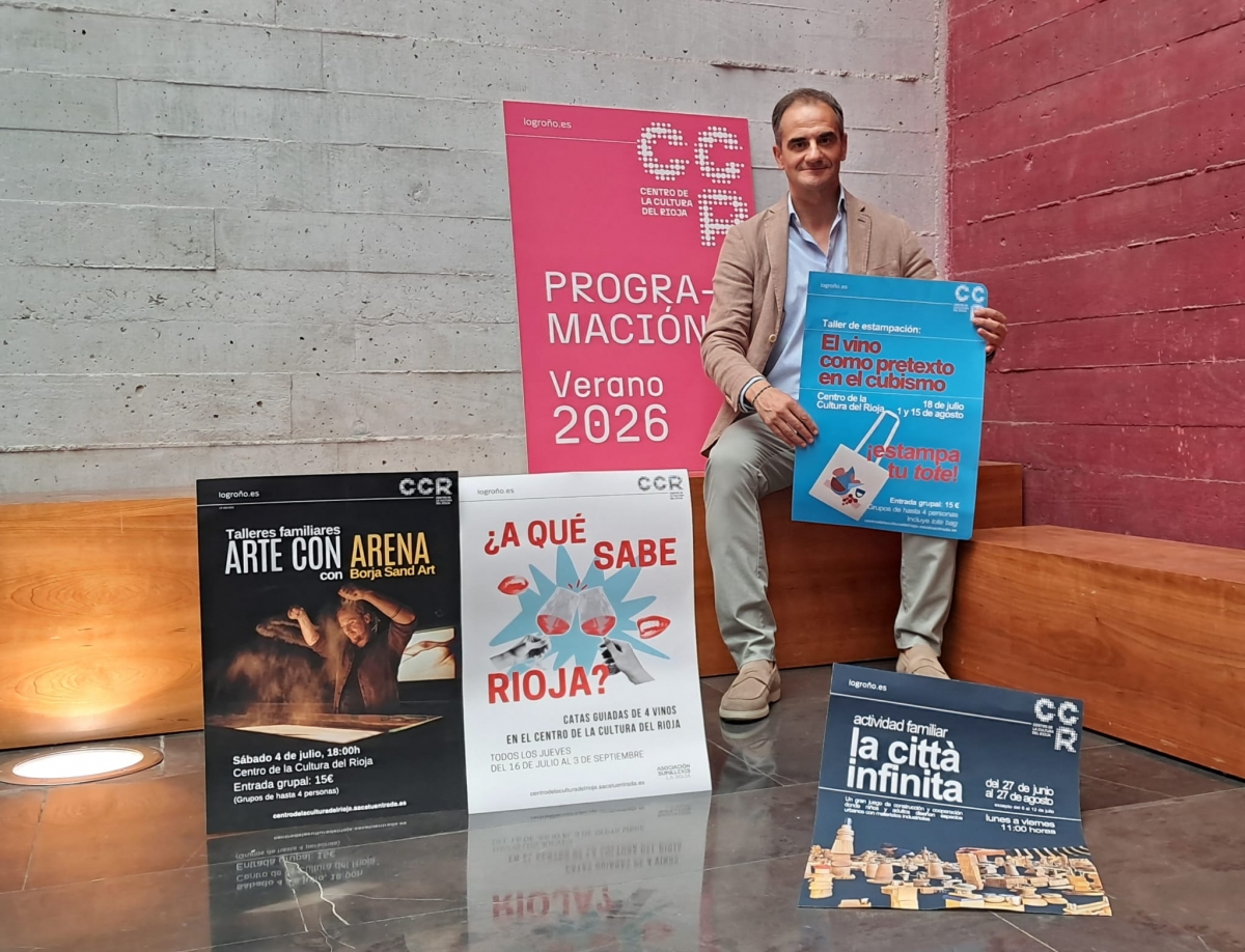 El Centro de la Cultura del Rioja presenta su programación de verano con catas de vino y talleres familiares