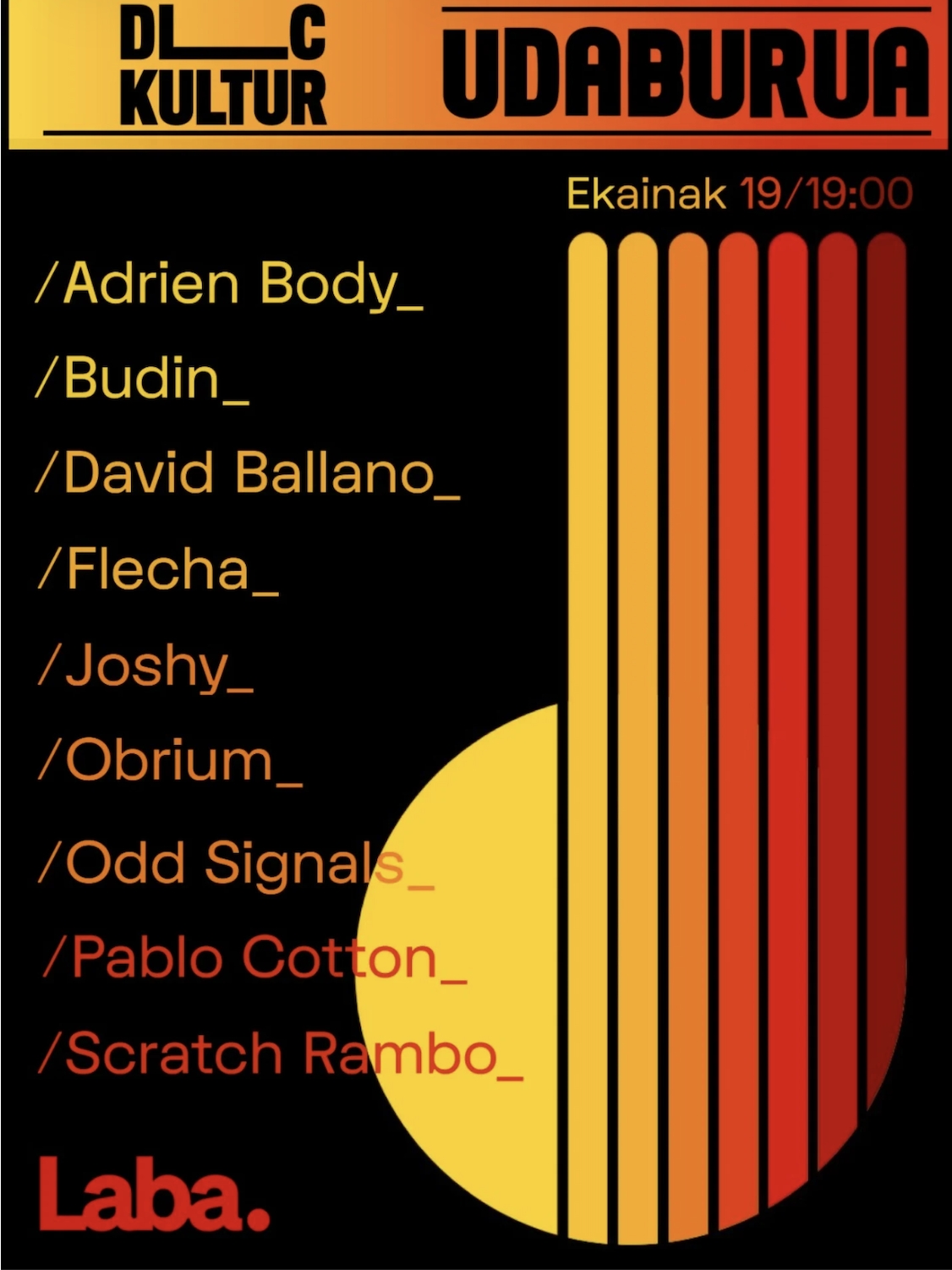 Planazo doble este fin de semana en LABA: Fiesta del Solsticio electrónico y concierto de Pingo Potens