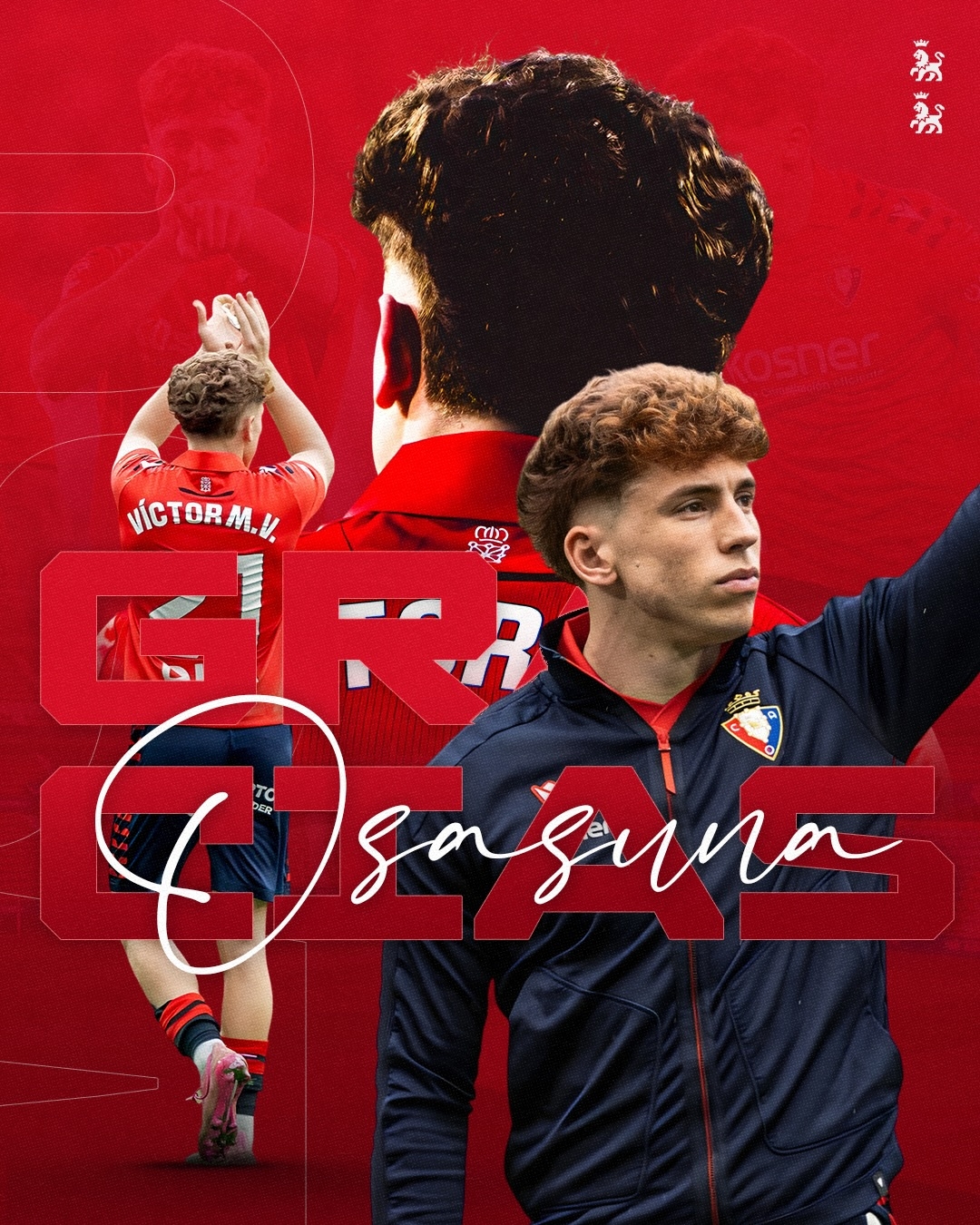 Víctor Muñoz se despide de Osasuna: 