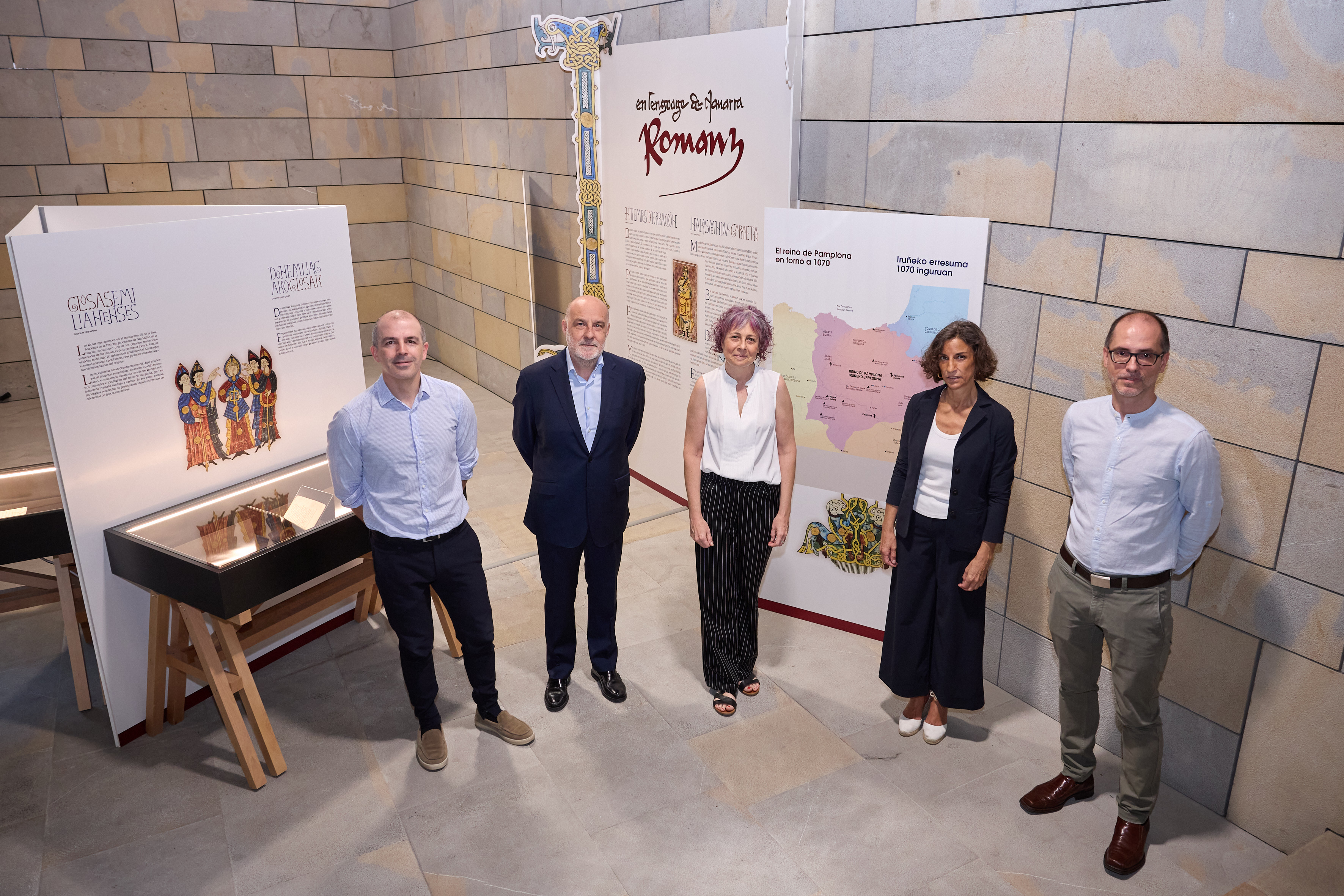El Archivo General y Real de Navarra inaugura una exposición sobre el romance navarro, lengua del Reino en la Edad Media