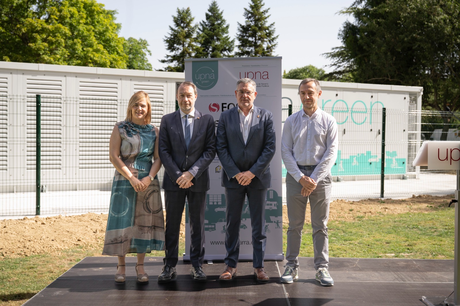 La UPNA generará de forma renovable y en el propio campus cerca de la mitad de la electricidad que consume