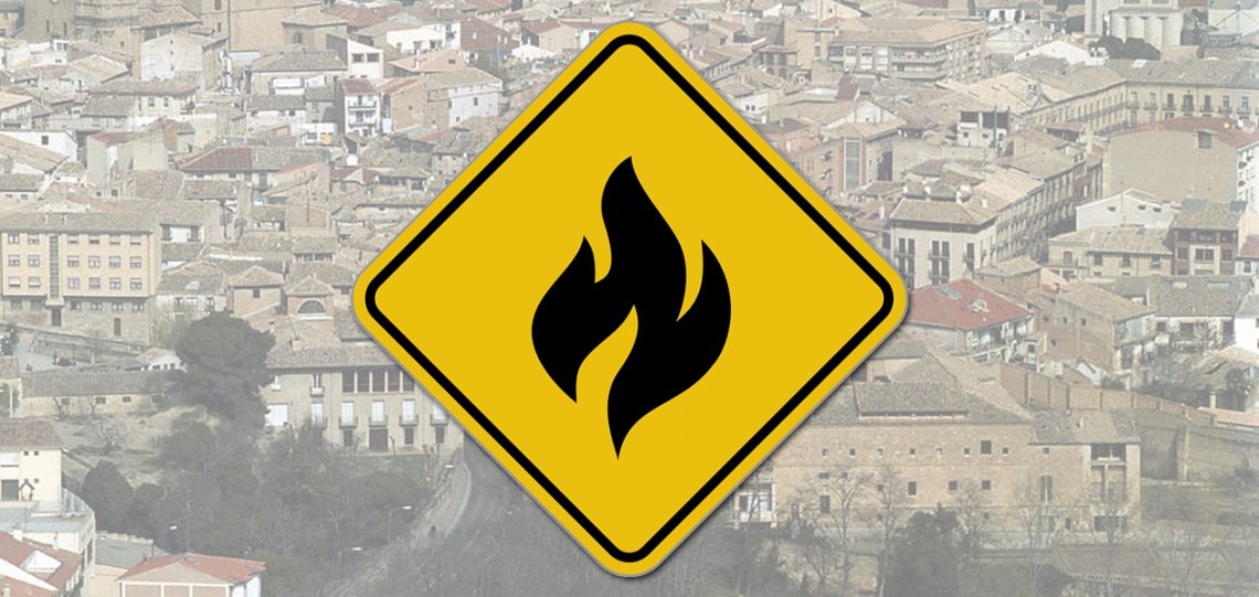 Tafalla suspende las hogueras de San Juan por el riesgo extremo de incendios ante las altas temperaturas