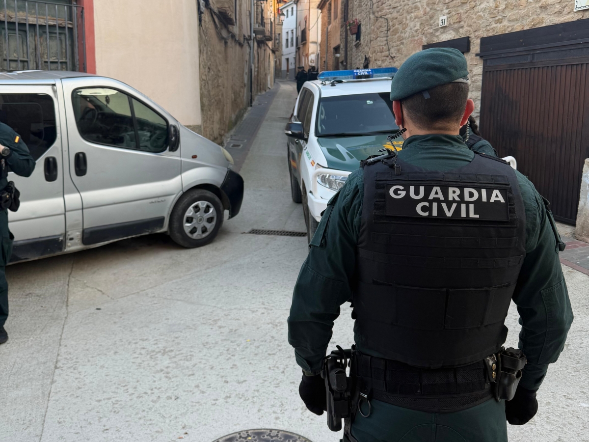 La Guardia Civil detiene al presunto autor de siete robos en bares y restaurantes de la Merindad de Olite
