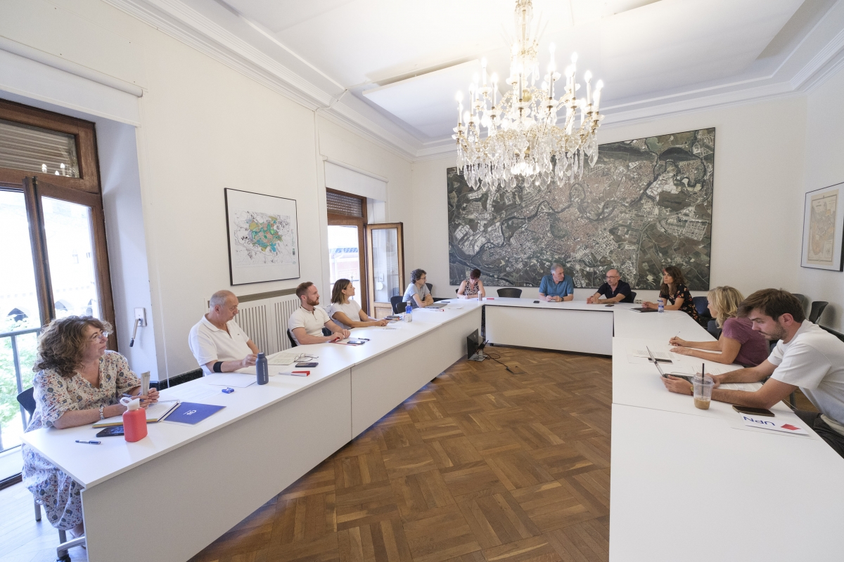Pamplona crea una mesa de trabajo con todos los grupos políticos para definir una propuesta sobre Erripagaña
