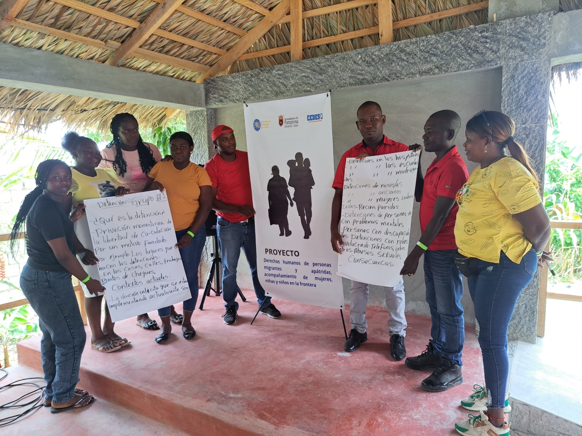 Pamplona apoya la defensa de los derechos humanos en los bateyes de República Dominicana 