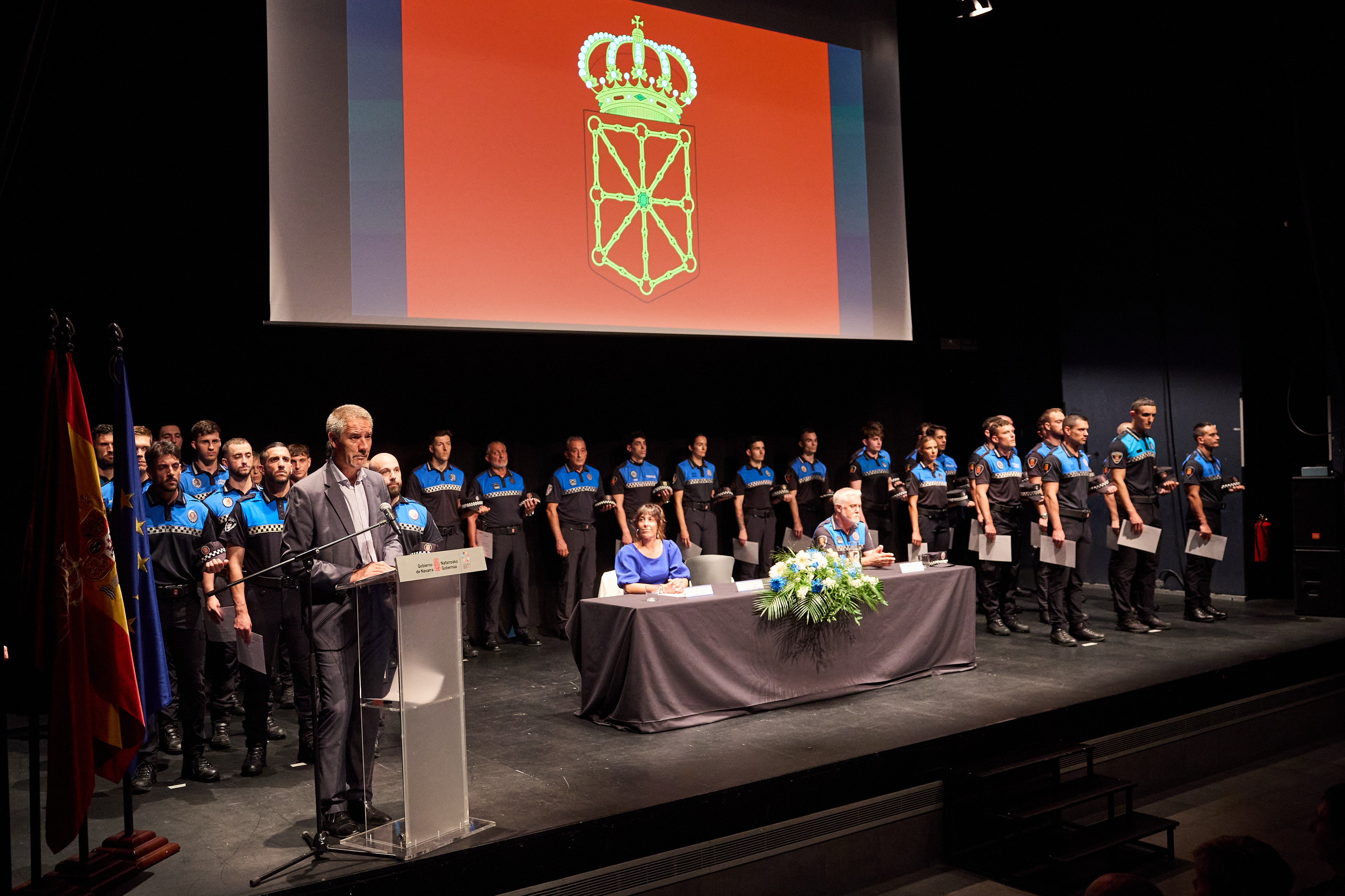 33 nuevos agentes locales culminan su formación en Navarra: se incorporarán a una docena de municipios 