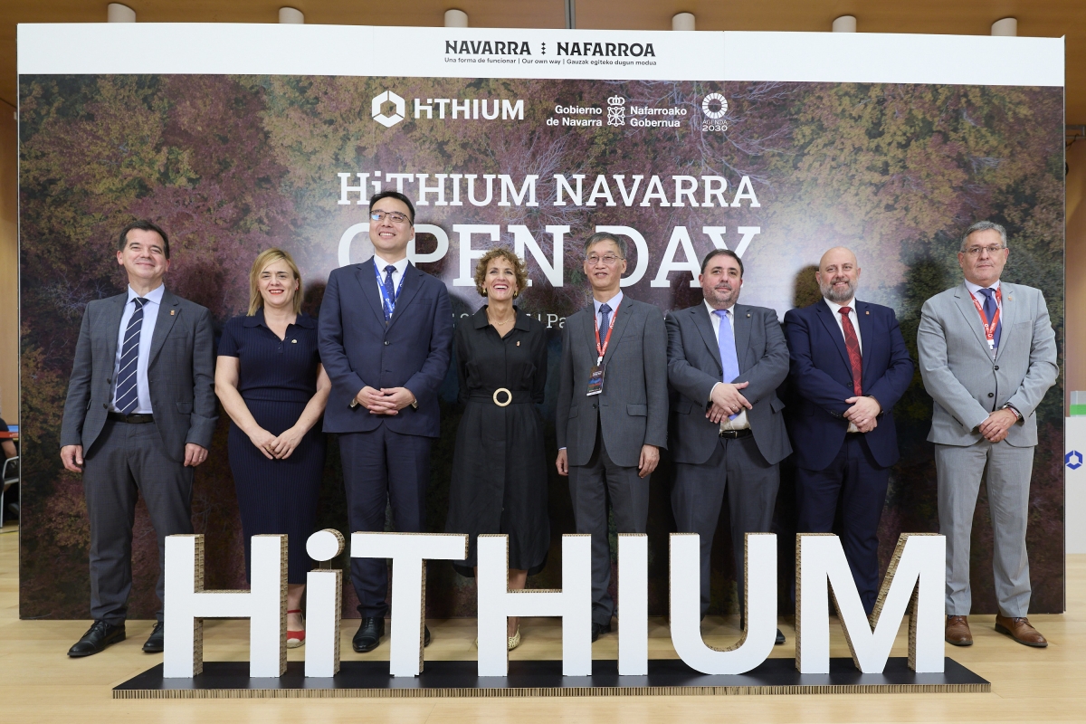 Navarra y Hithium estrechan lazos para integrar la cadena de valor local en el nuevo proyecto de almacenamiento