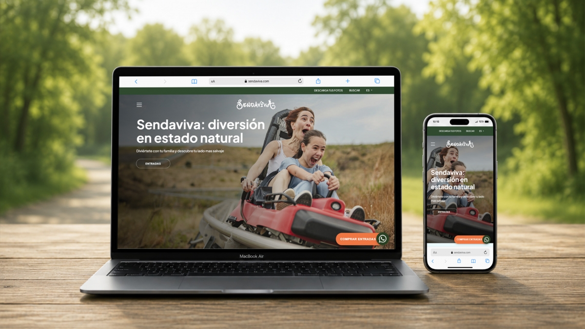 Sendaviva estrena nueva web con apartados sobre bienestar animal y promociones, coincidiendo con la llegada del verano