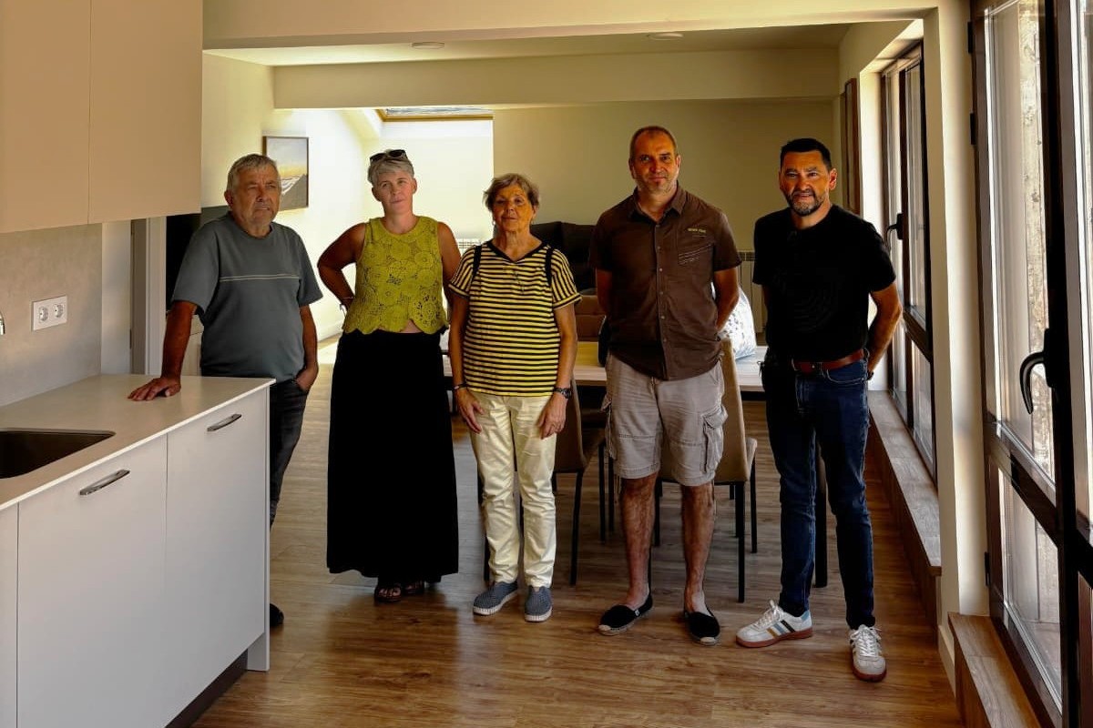 Cohesión Territorial consolida la red de colivings y el servicio de comida a domicilio en el Pirineo navarro