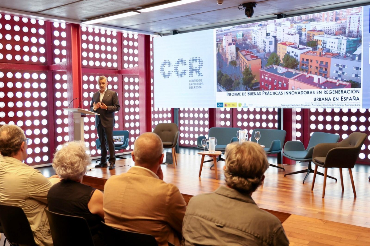 La FEMP presenta su informe de buenas prácticas en materia de rehabilitación y renovación urbana en Logroño