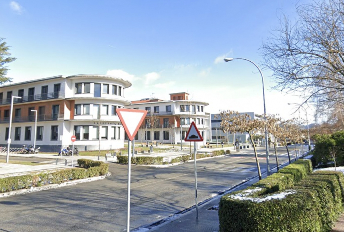 Atropello doble junto al Hospital San Juan De Dios de Pamplona 