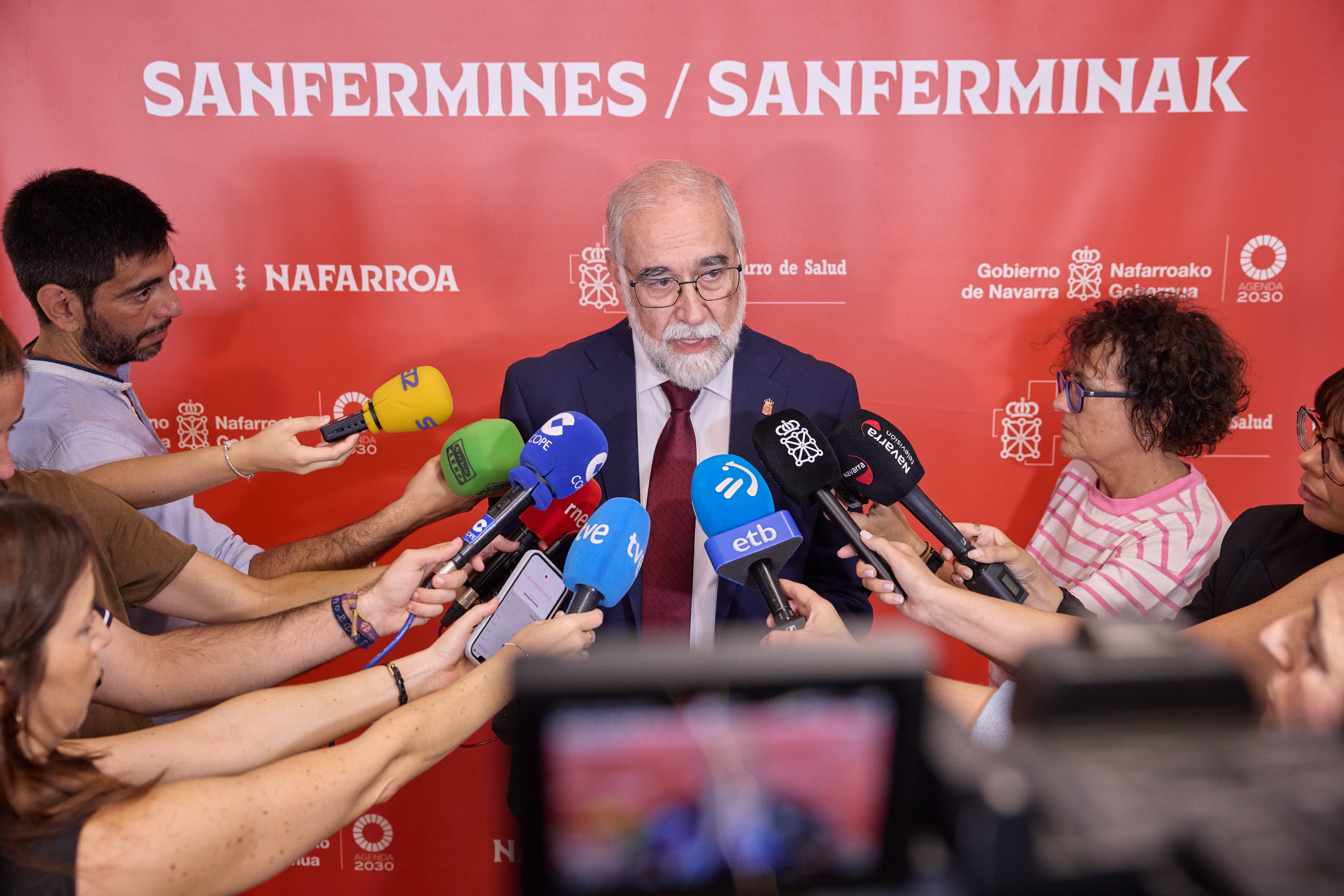 Domínguez cifra en cinco las incidencias del primer encierro y pide hidratación ante las altas temperaturas