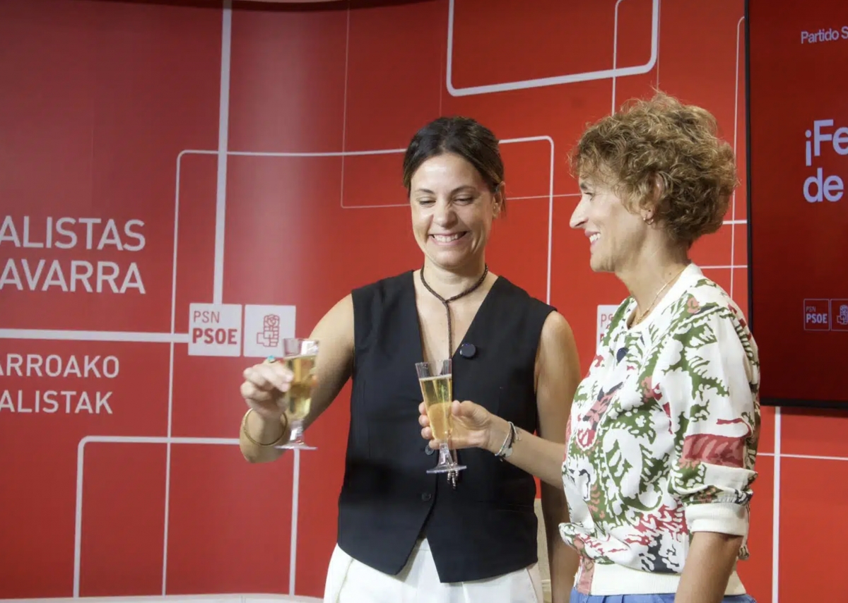 Los socialistas de Pamplona reivindican la convivencia en su tradicional brindis presanferminero