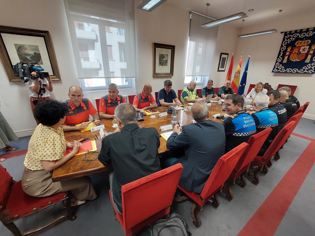 Más de 2.700 agentes velarán por la seguridad de San Fermín 2026, con un nuevo dispositivo para el Chupinazo Txiki