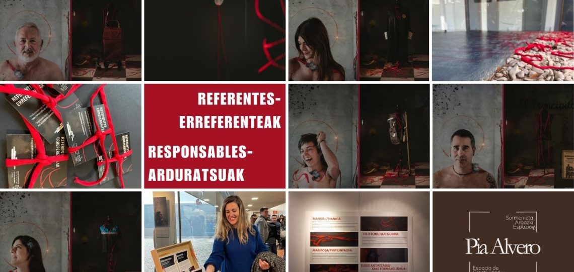 El polideportivo de Olaz acoge una exposición sobre corresponsabilidad y mujeres referentes en el Valle de Egüés