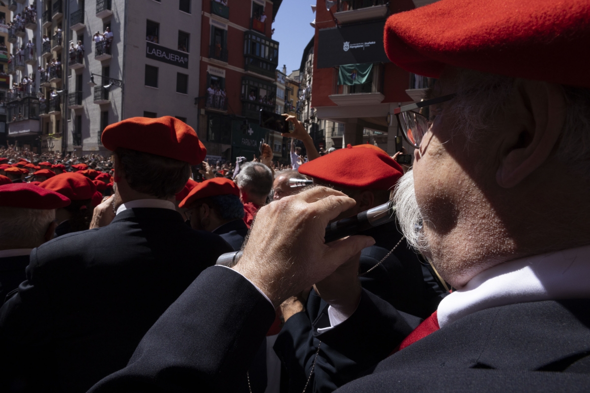 Pamplona pide extremar las precauciones ante la alerta naranja por altas temperaturas que se mantiene este 7 de julio