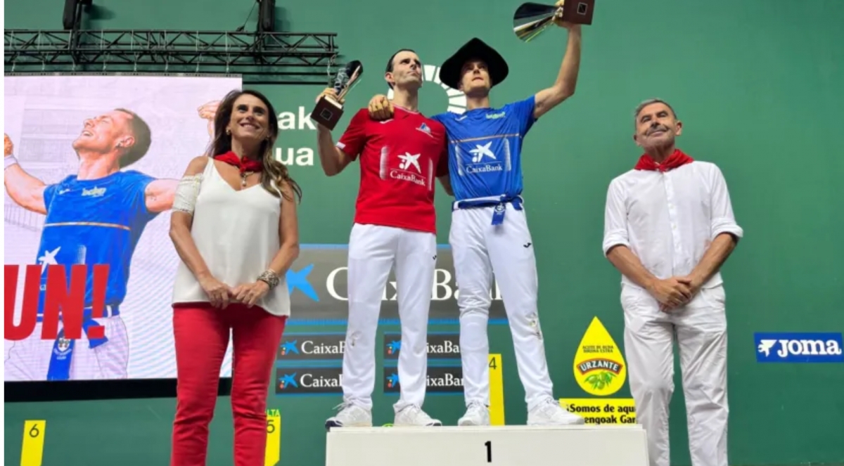 Laso conquista el campeonato de cuatro y medio de San Fermín  tras superar a Altuna III por 22-20 en una final vibrante