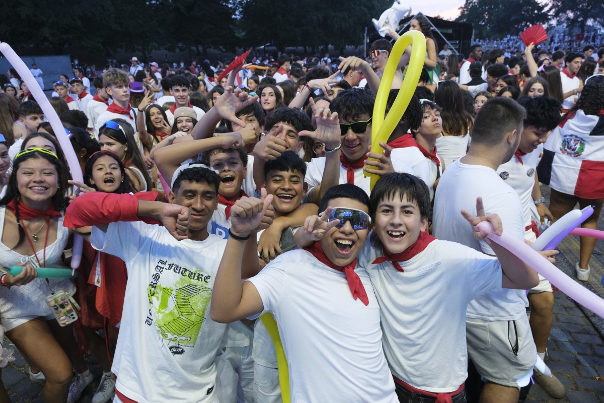 La Zona Joven de la plaza de los Fueros ofrece ocio alternativo para adolescentes de 12 a 17 años durante San Fermín