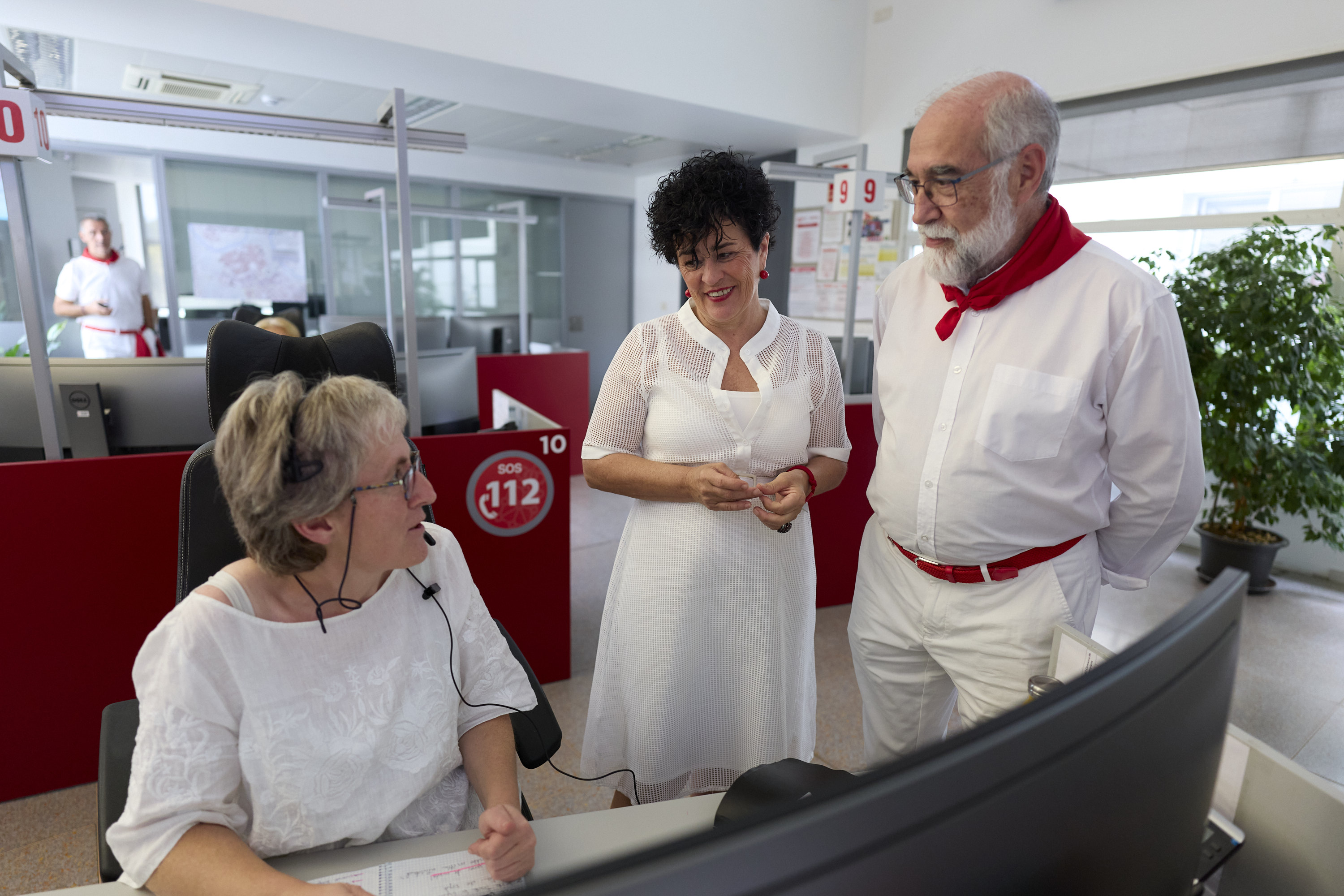 SOS Navarra-112 ha atendido casi 9.000 llamadas desde el inicio de los Sanfermines