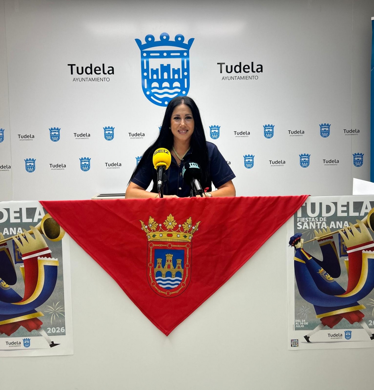 Tudela presenta las Fiestas de Santa Ana 2026 con más de 250 actos y una inversión de 500.000 euros