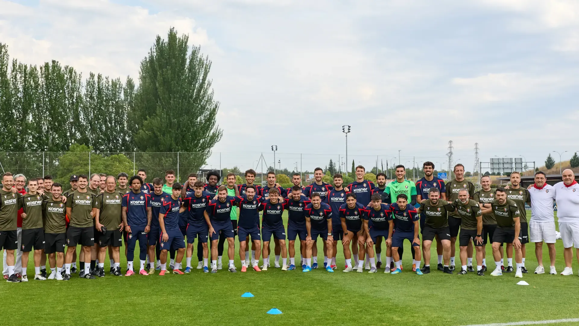 Osasuna pone en marcha su pretemporada con una sesión en Tajonar