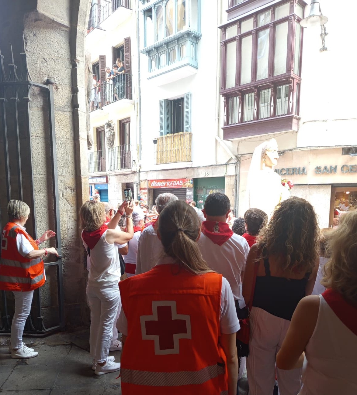Cruz Roja atiende a siete menores durante el Txupinazo Txiki de San Fermín 2026