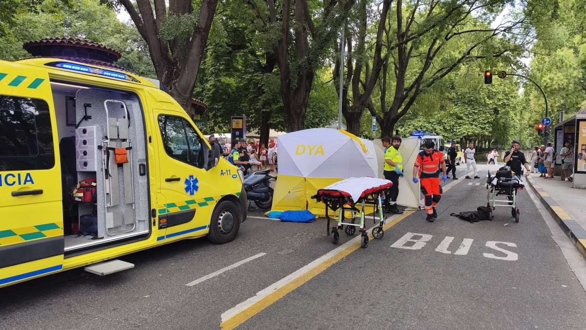 DYA Navarra atiende a 103 personas en el quinto día de los Sanfermines, 32 trasladadas a centros hospitalarios
