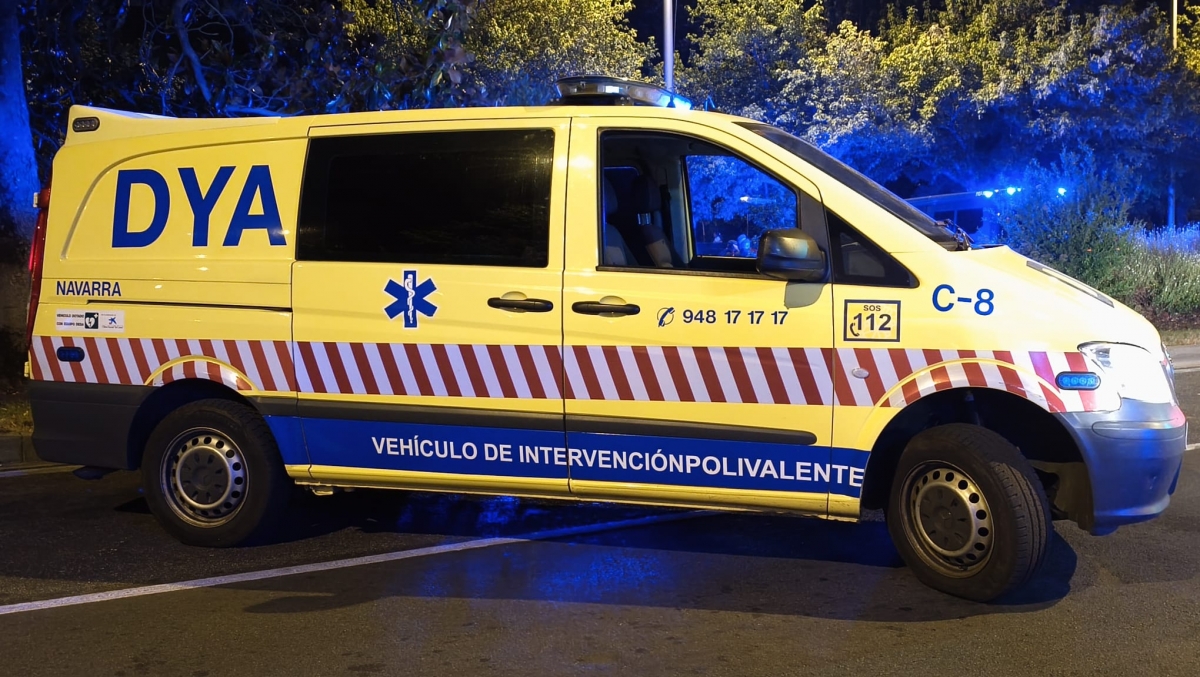 Un joven de 23 años, herido tras caer de la muralla, entre las 162 atenciones de DYA Navarra este sábado