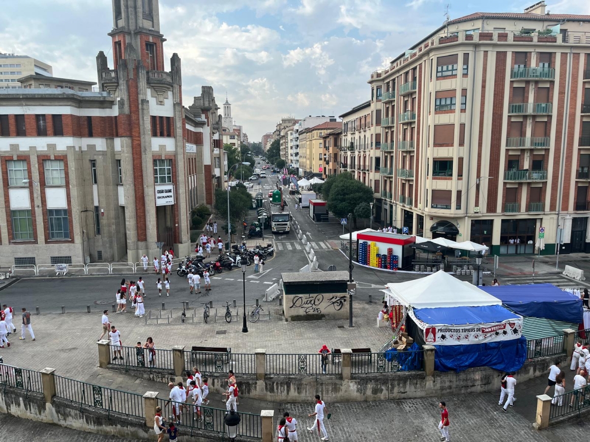  2.507 inspecciones a hosteleros, con 96 actas por infracciones, y 114 sanciones a terrazas en Sanfermines 