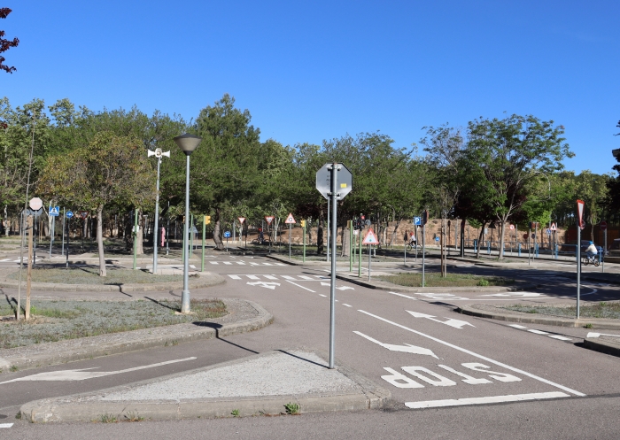 El Parque de Educación Vial de Tudela forma a 2.870 escolares y analiza sus hábitos de movilidad