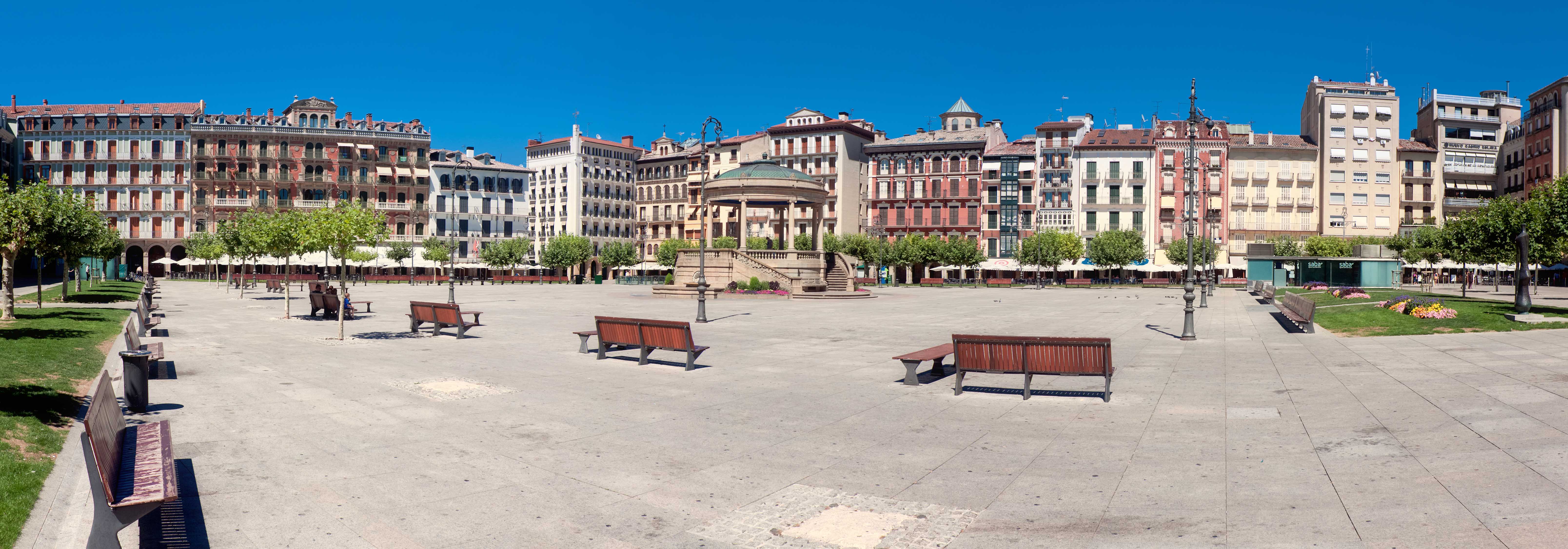 Pamplona instalará cuatro pantallas gigantes en la Plaza del Castillo para seguir la final de España en el Mundial