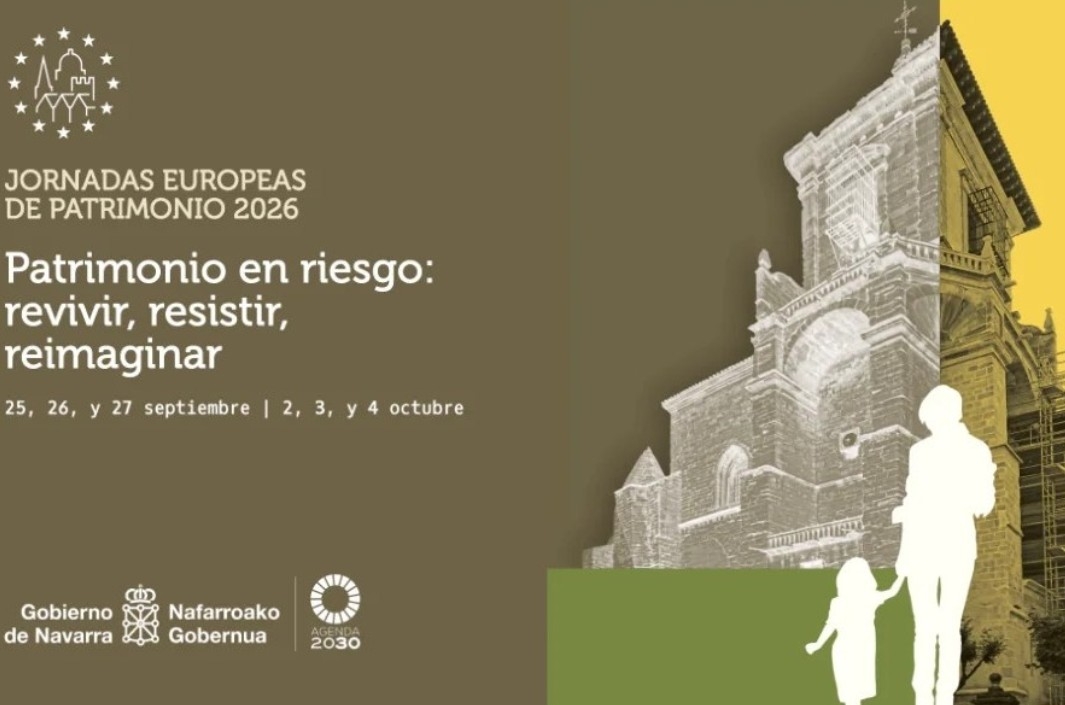 Abierto el plazo para proponer actividades en las Jornadas Europeas de Patrimonio de Navarra 2026
