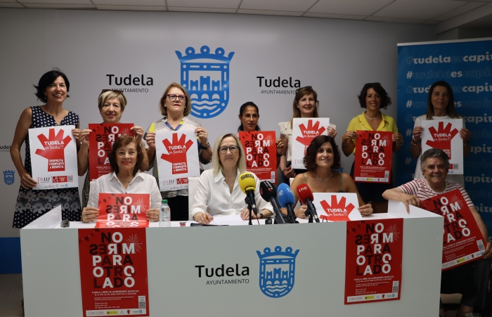 Tudela lanza su campaña contra las agresiones sexistas para blindar las fiestas de Santa Ana