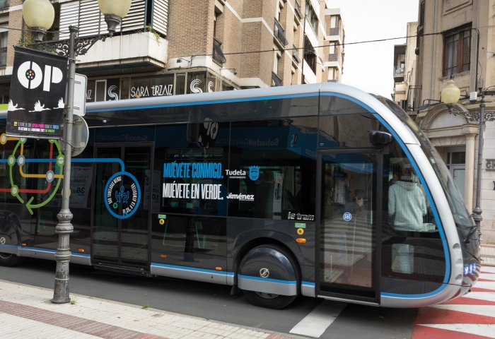 Tudela refuerza el transporte urbano para las fiestas de Santa Ana con servicios especiales al centro y ferial