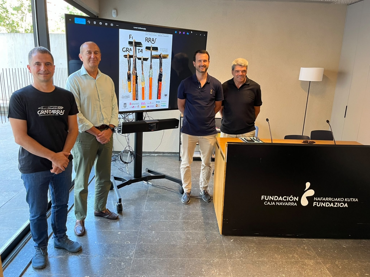 Grafitarras 2026 convierte a Azagra en un laboratorio para imaginar el futuro rural mediante la creación comunitaria
