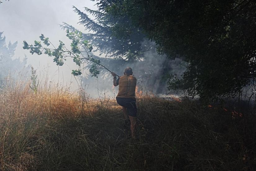 La Cendea de Galar agradece la respuesta de bomberos, agricultores, empresas y vecinos para sofocar el incendio