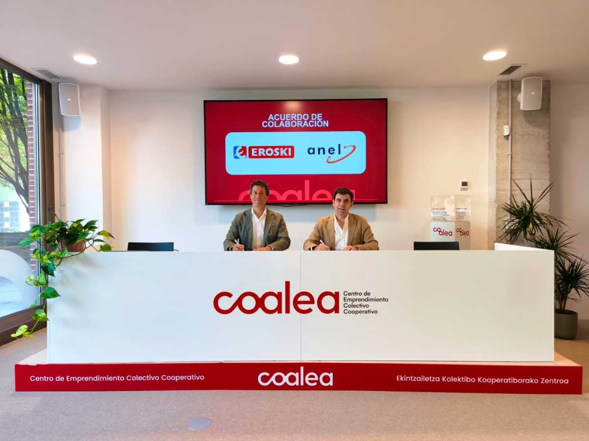 EROSKI y ANEL unen fuerzas para extender el tejido cooperativo y apoyar al emprendimiento colectivo en Navarra