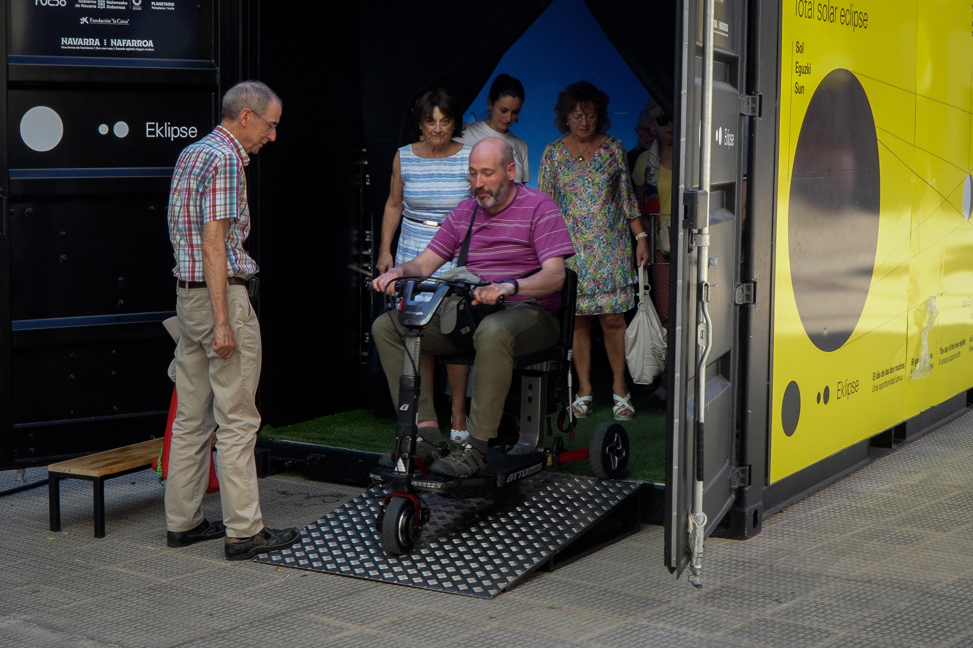 Sendaviva adaptará su espacio para ofrecer un eclipse accesible e inclusivo a todas las personas el 12 de agosto