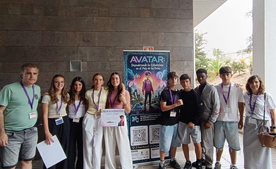 El IES Sarriguren gana la fase nacional del concurso escolar de estadística AVATAR por su estudio sobre mujer y ciencia