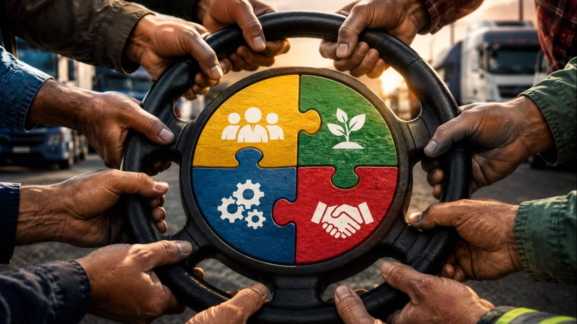 La cooperativa de transportes como motor de la economía circular y la independencia del transportista