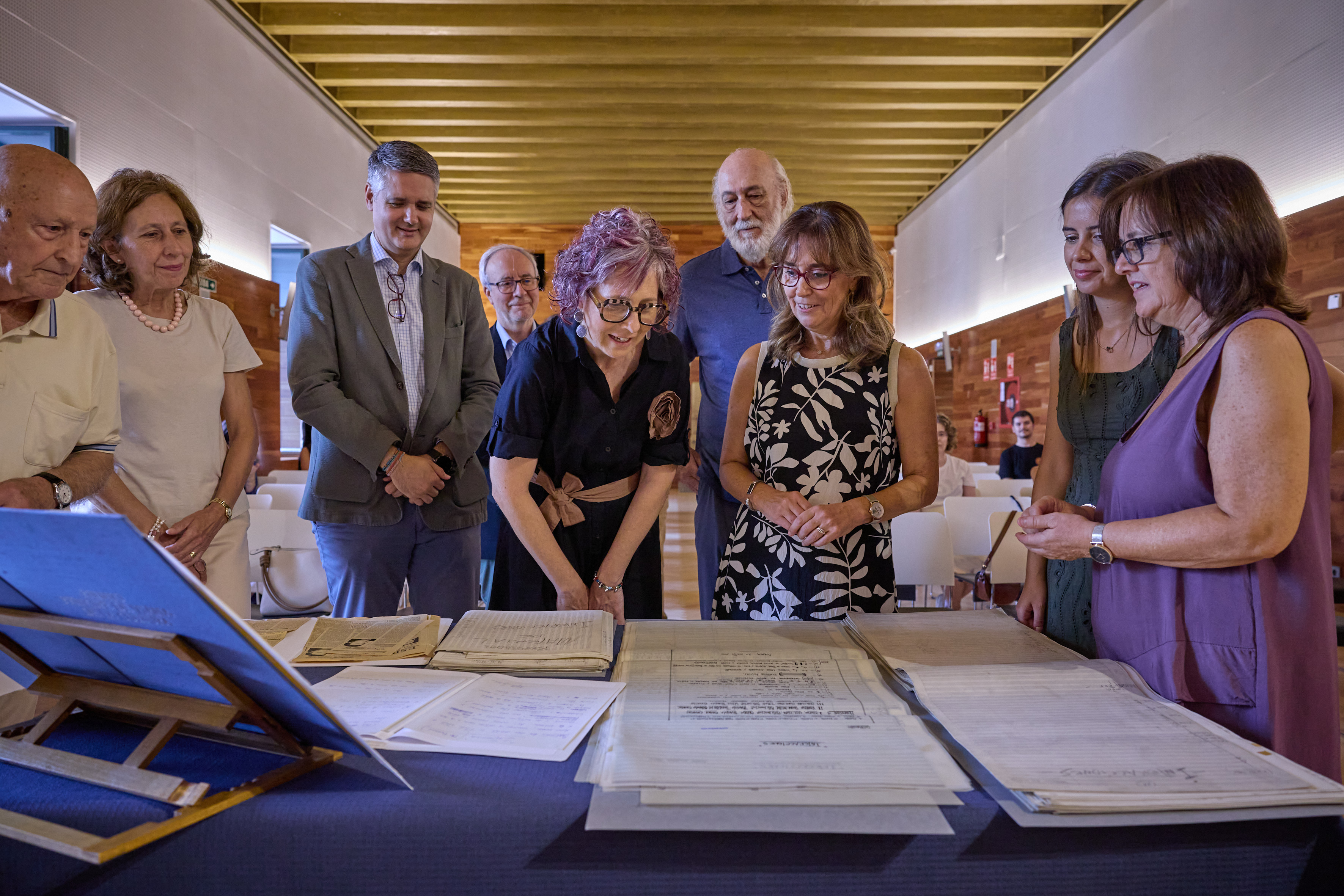 El Archivo de Navarra recibe el fondo documental del compositor alsasuarra Agustín González Acilu