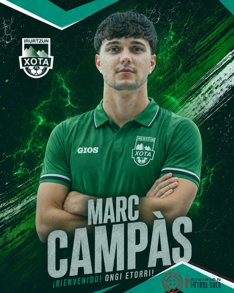 Marc Campàs, fichado por el CD Xota