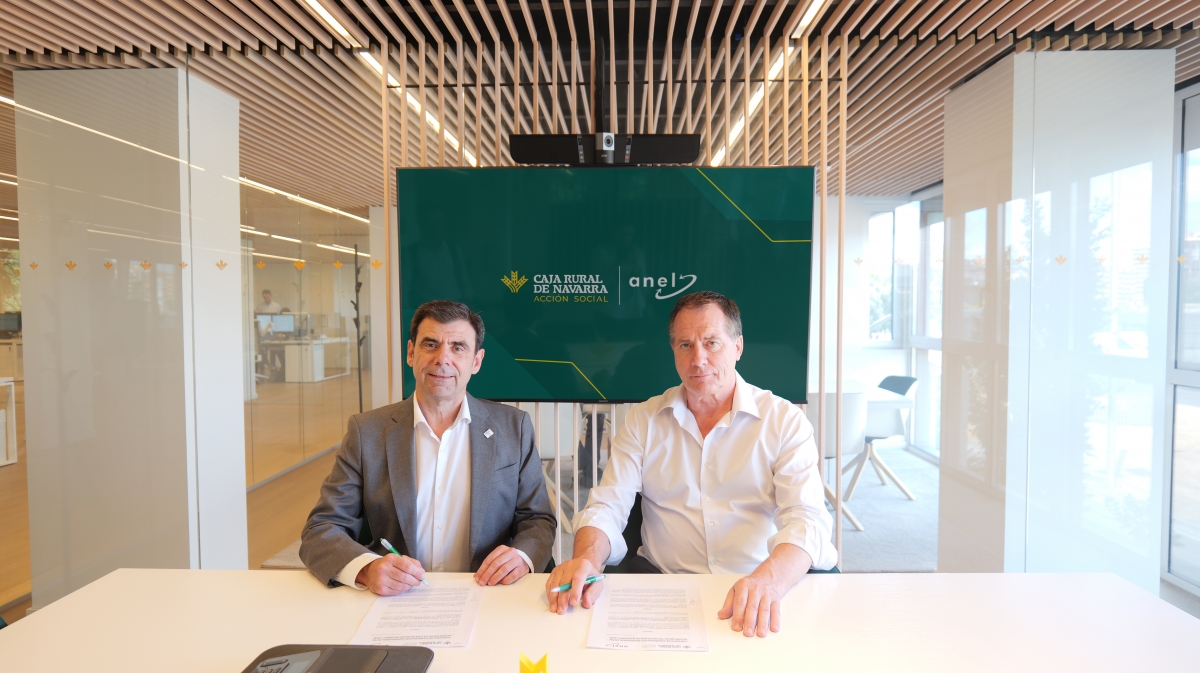 Caja Rural de Navarra y ANEL firman un convenio para impulsar el emprendimiento cooperativo en la Comunidad Foral