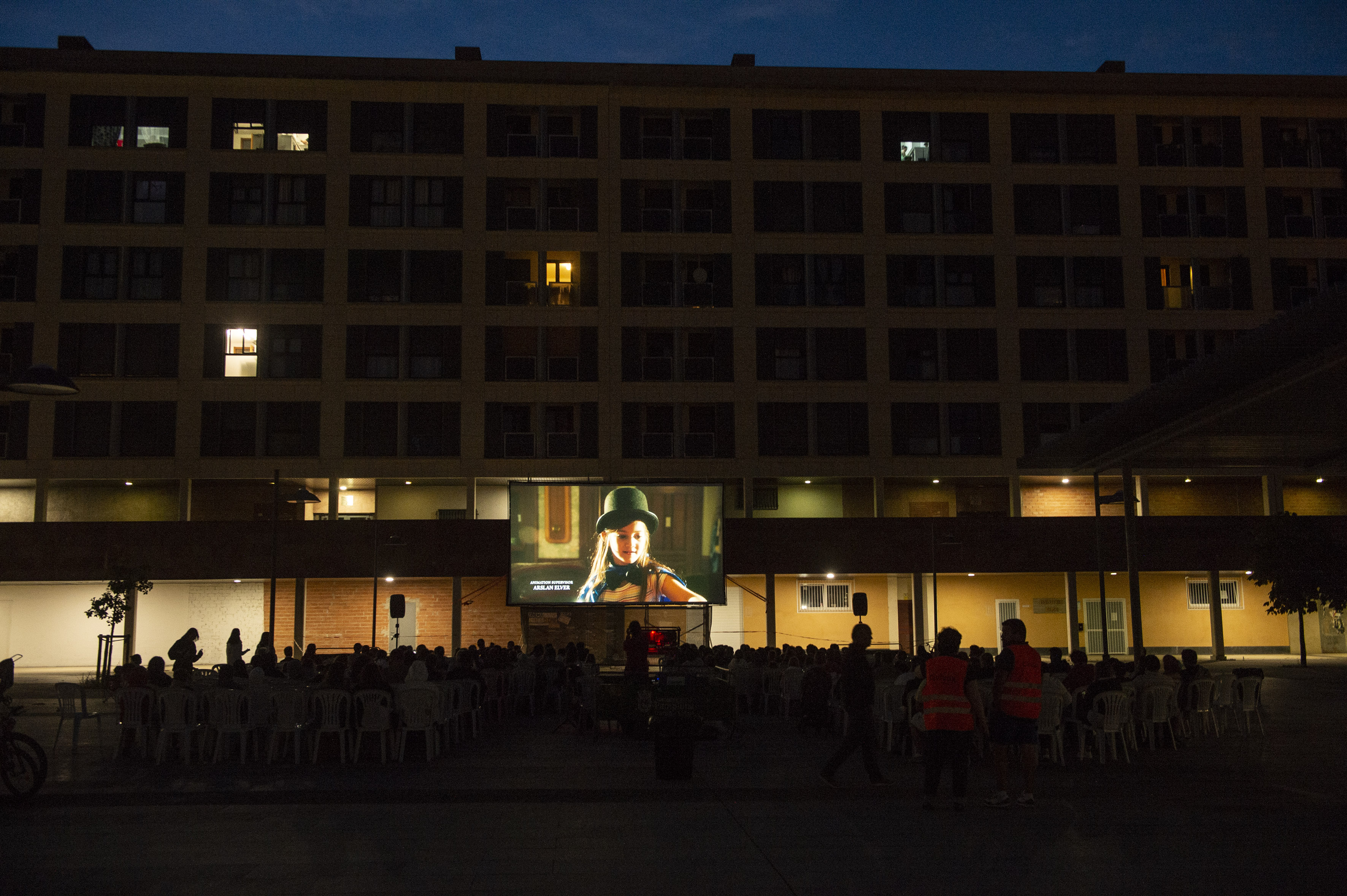'Noches de Cine' recorre San Juan, Buztintxuri, San Jorge, Mendillorri y Rochapea la próxima semana 
