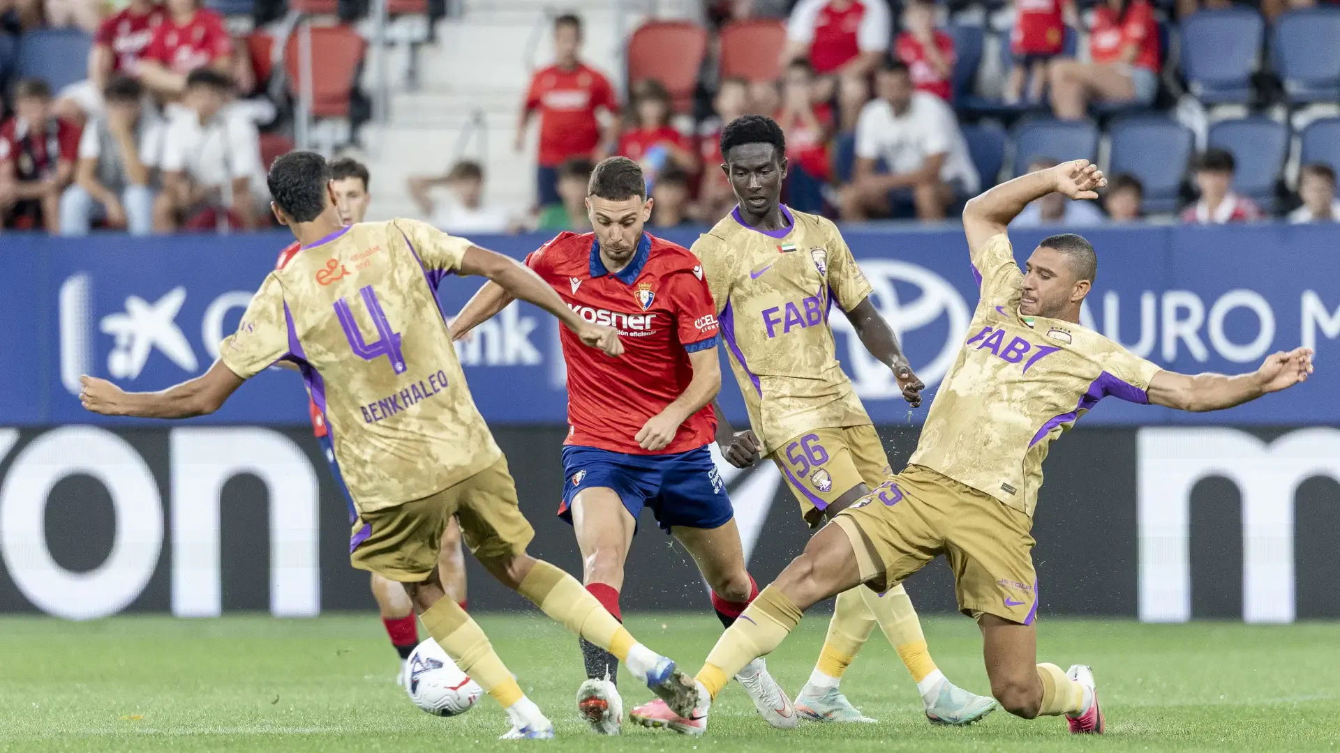 Osasuna se ve superado por Al Ain en su último partido de pretemporada (0-2)