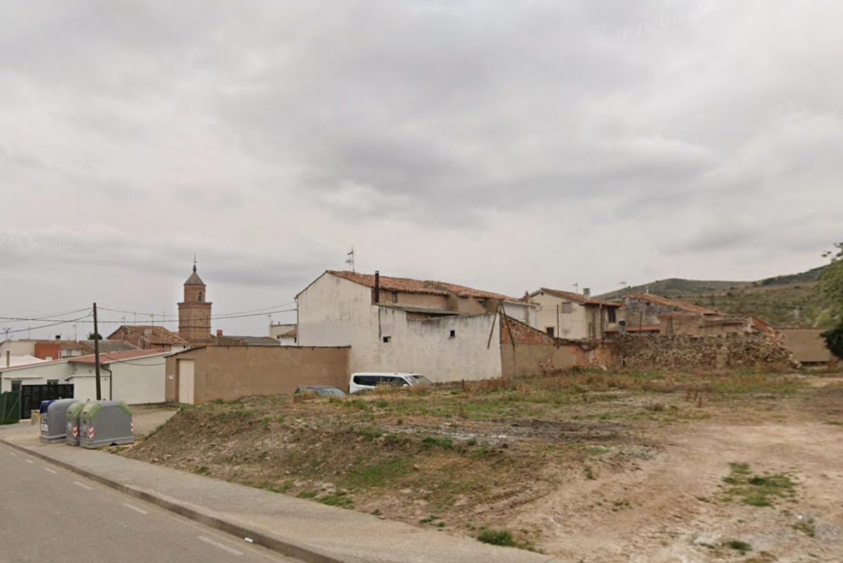 Una casa abandonada se derrumba en Bergasa sin causar víctimas